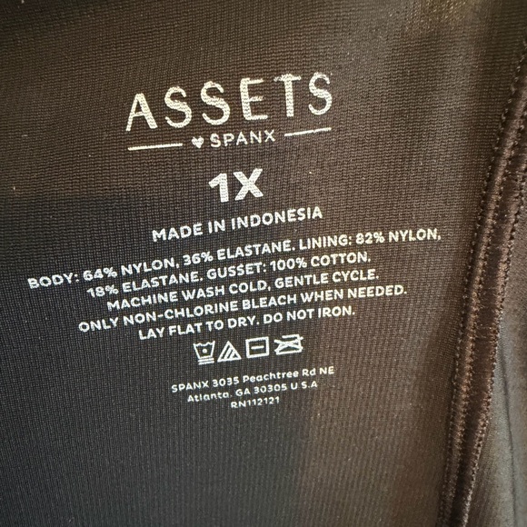 ASSETS BY SPANX Black Shapewear Bodysuit - Picture 12 of 12